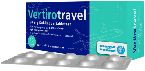 Vertirotravel 50 mg Sublingualtabletten