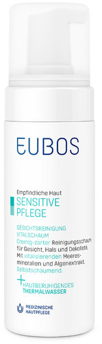 Eubos Sensitive Pflege Gesichtsreinigung Vitalschaum