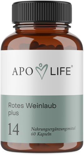 ApoLife 14 Rotes Weinlaub plus