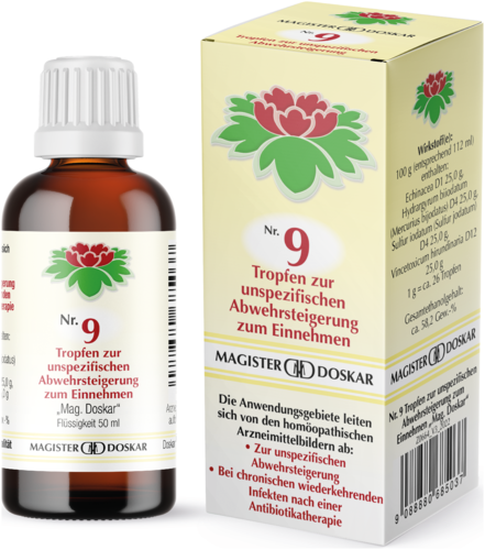 Magister Doskar Nr. 9 Tropfen zur unspezifischen Abwehrsteigerung