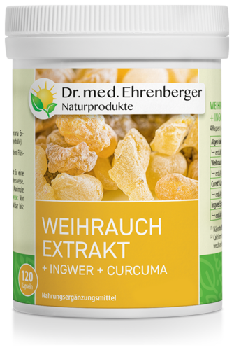 Dr. Ehrenberger Weihrauch Extrakt +Ingwer +Curcuma Kapseln