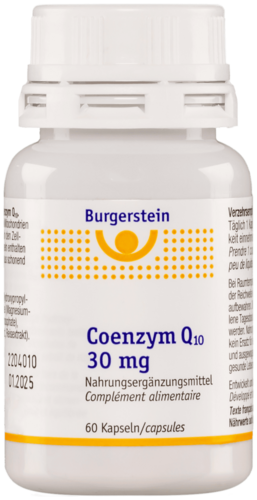 Burgerstein Coenzym Q10 30 mg Kapseln