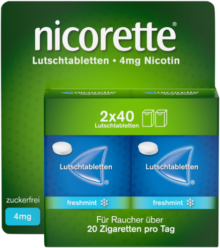 Nicorette freshmint 4 mg Lutschtabletten