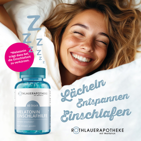 Rothlauer Melatonin Einschlafhilfe